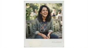 Retro Polaroid Throwback Shot