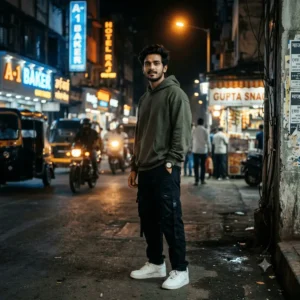 Urban Streetwear Night Vibe
