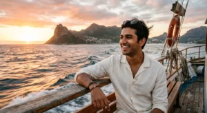 Yacht / Coastal Sunset Travel Look